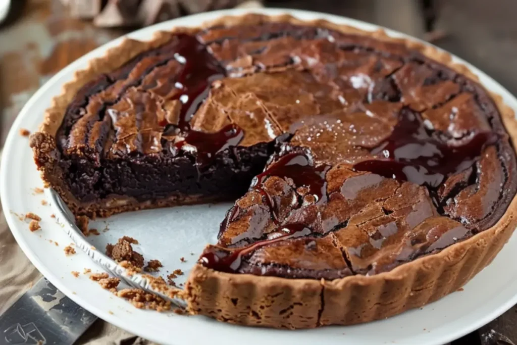 Gooey Brownie Pie