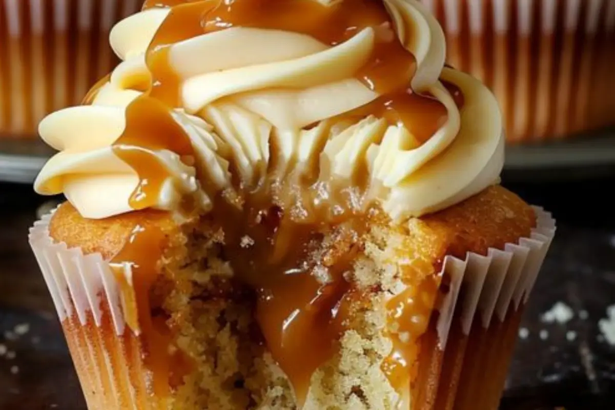 Salted Caramel Cupcakes