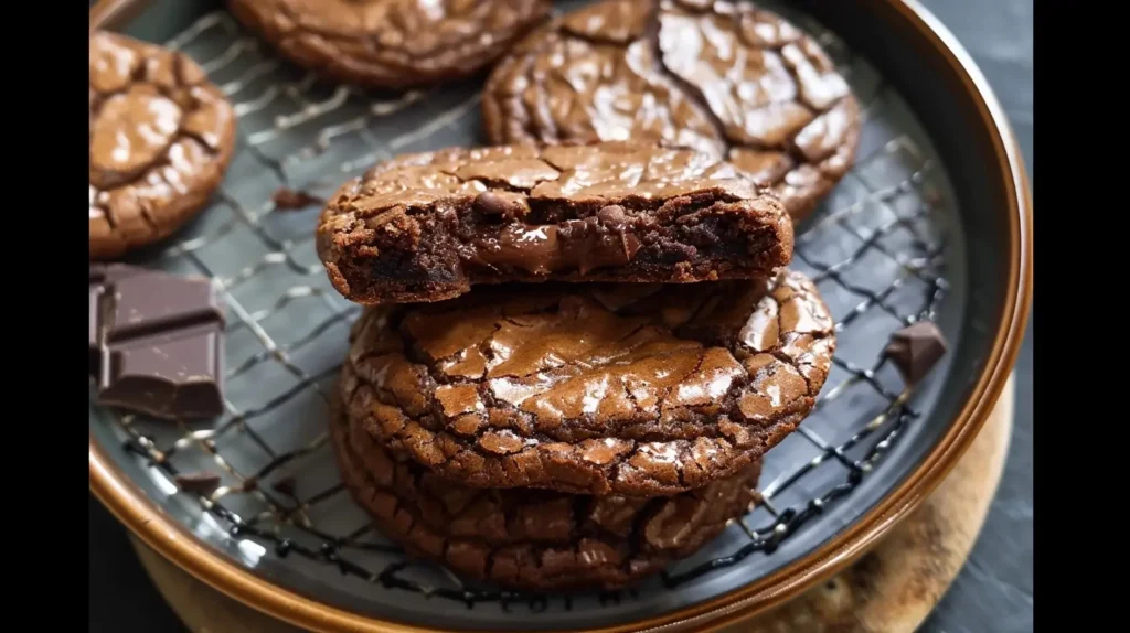 Super Fudgy Chocolate Brownie Cookies