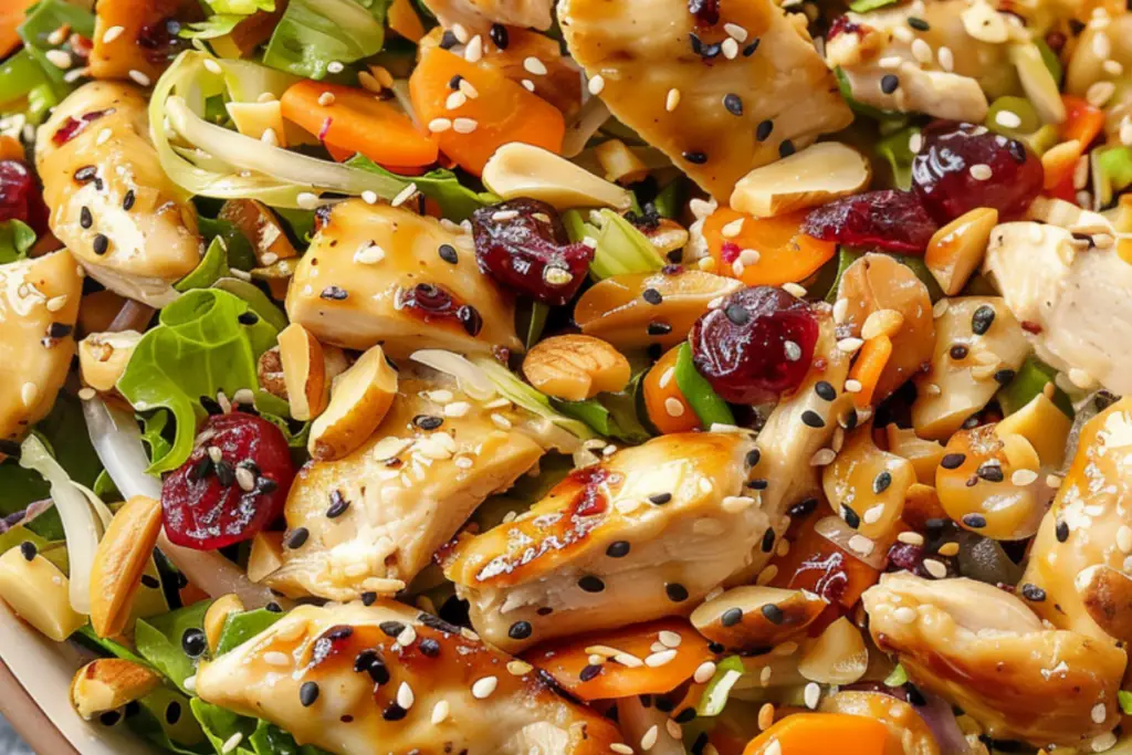 Asian Chicken Cranberry Salad