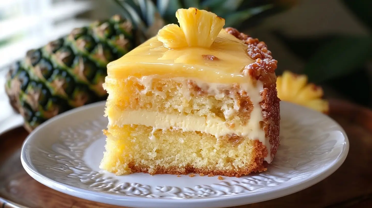 Hawaiian Pineapple Cake