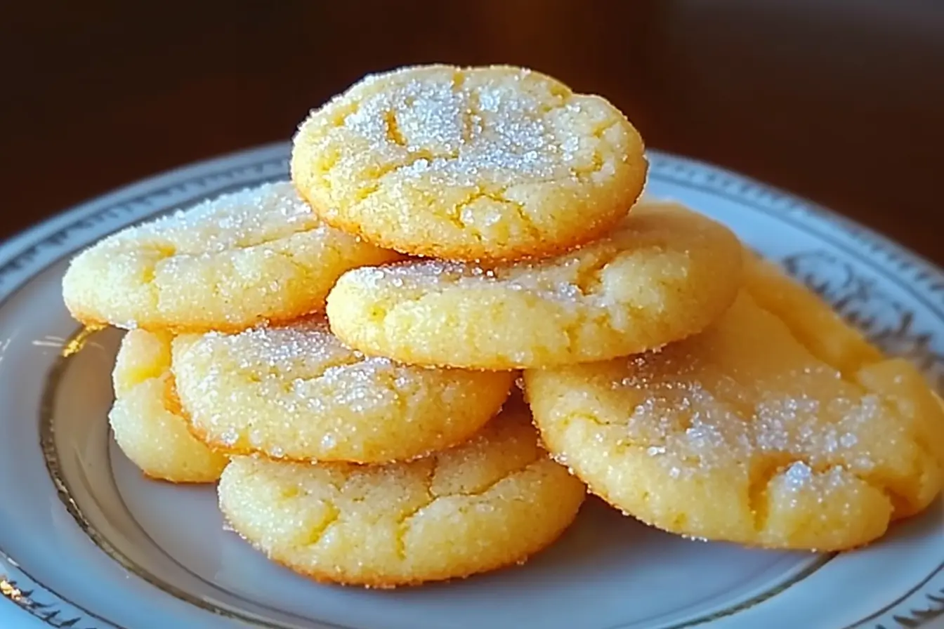 Lemon Sugar Cookies