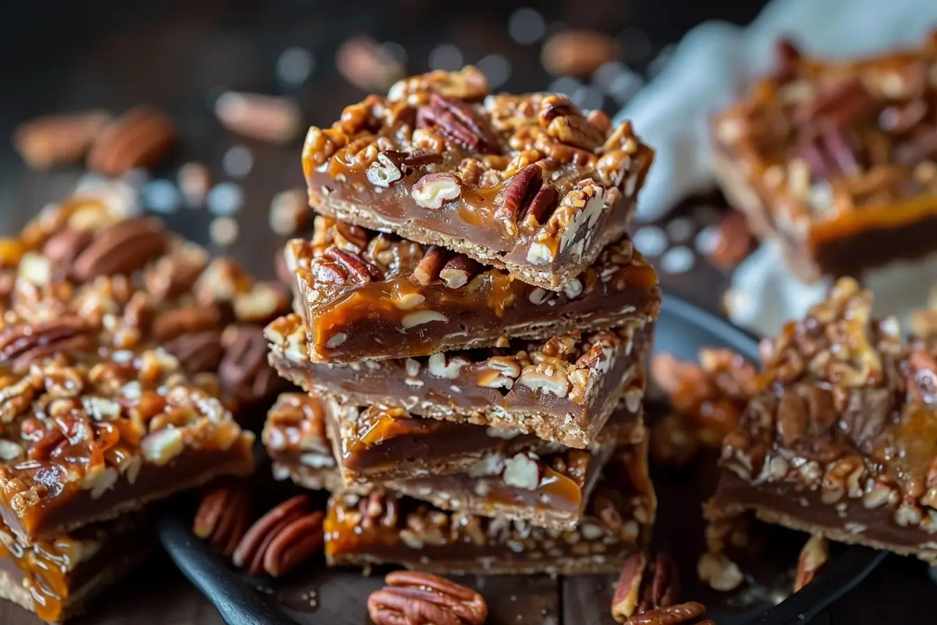 Pecan Caramel Bars