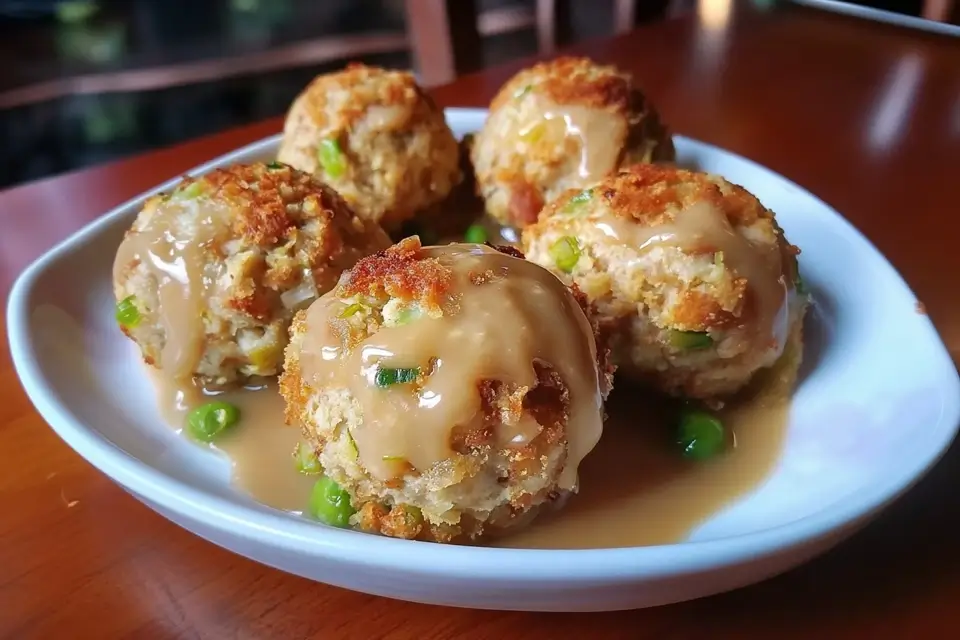 Turkey stuffing Balls